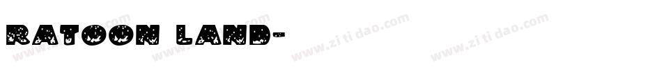 Ratoon Land字体转换